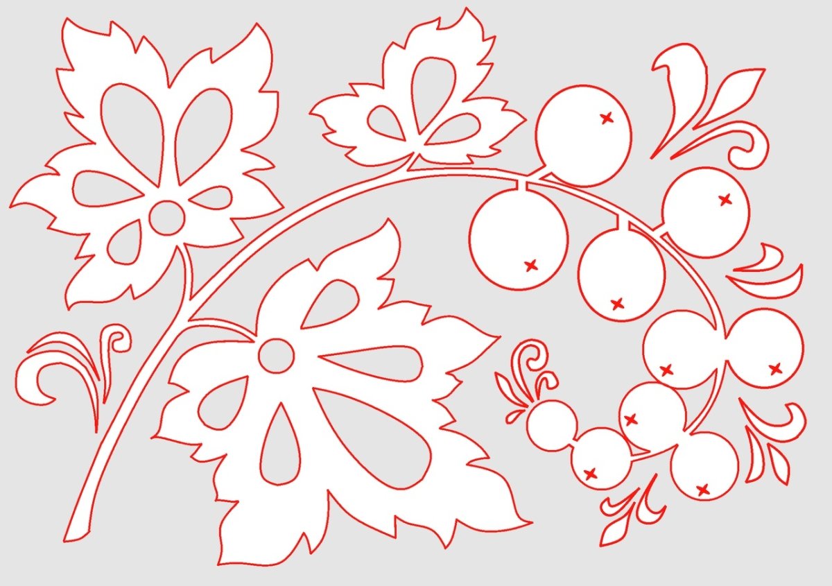 Трафареты для многослойных картин