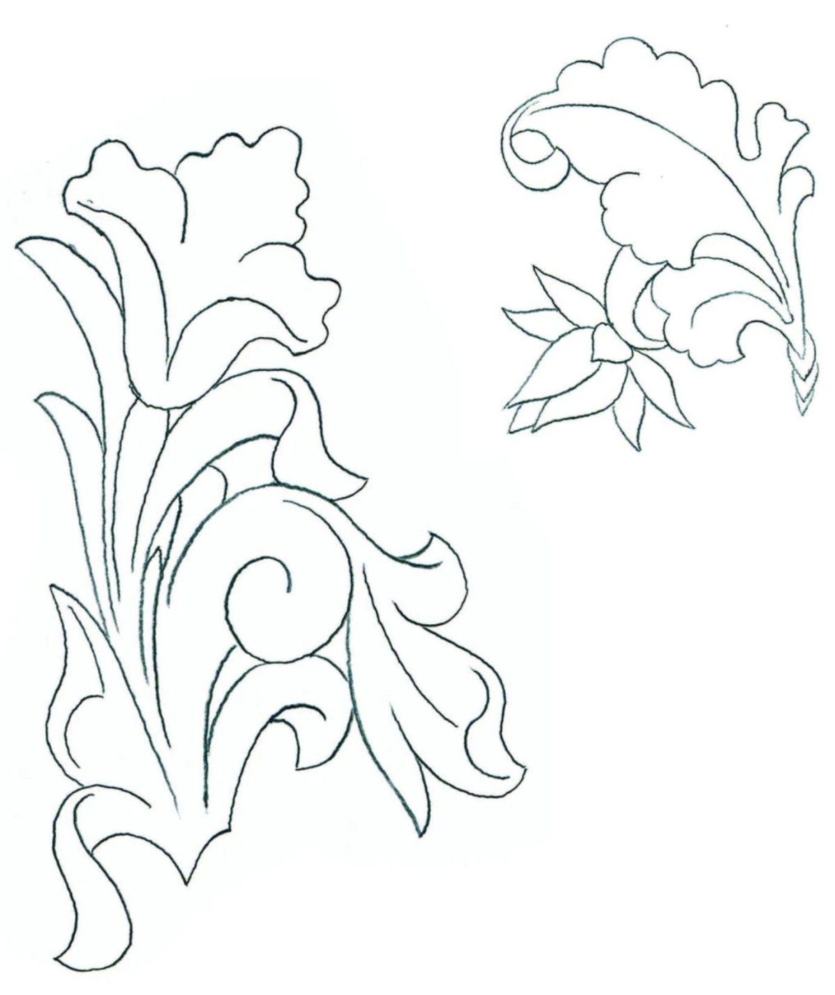 Тиснение Шеридан эскизы