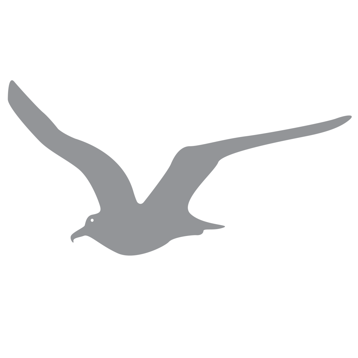 Силуэты чаек