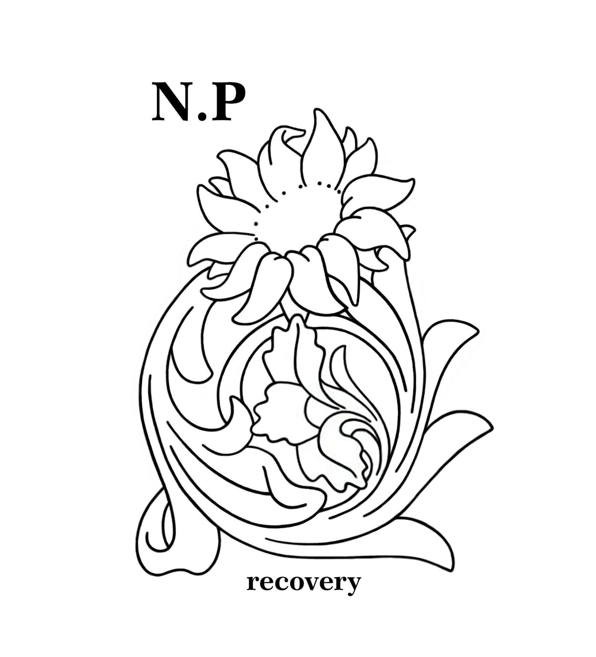 Эскизы цветов для резьбы по дереву