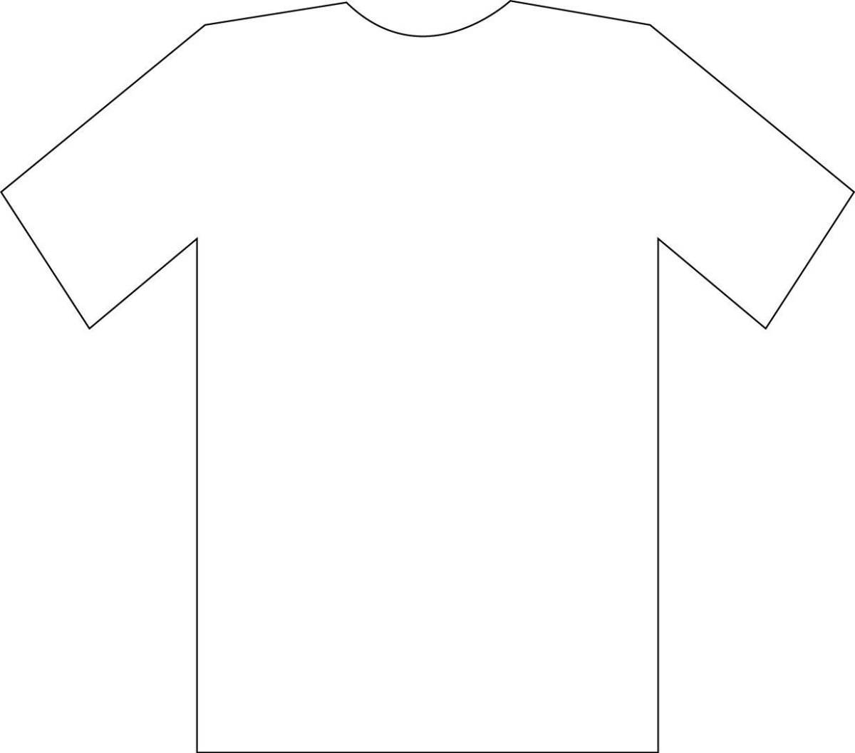 Трафарет плечиков для одежды