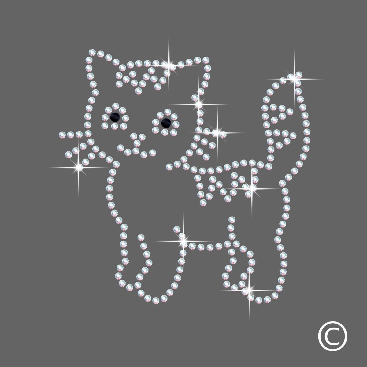 Точечный узор трафарет