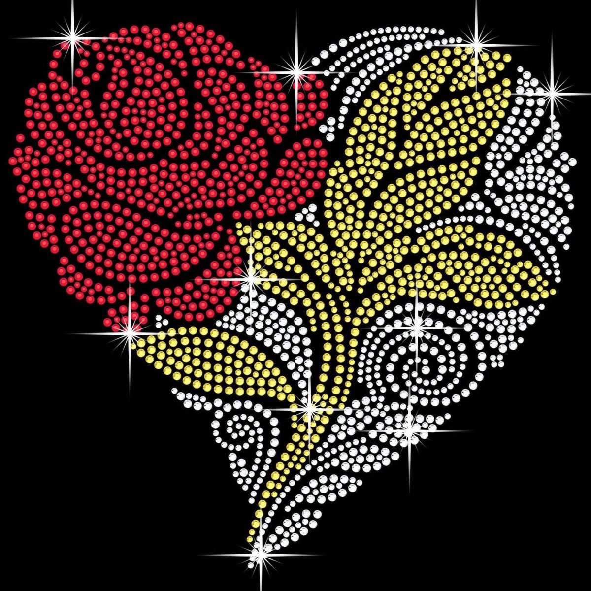 Орнамент для вышивки гладью