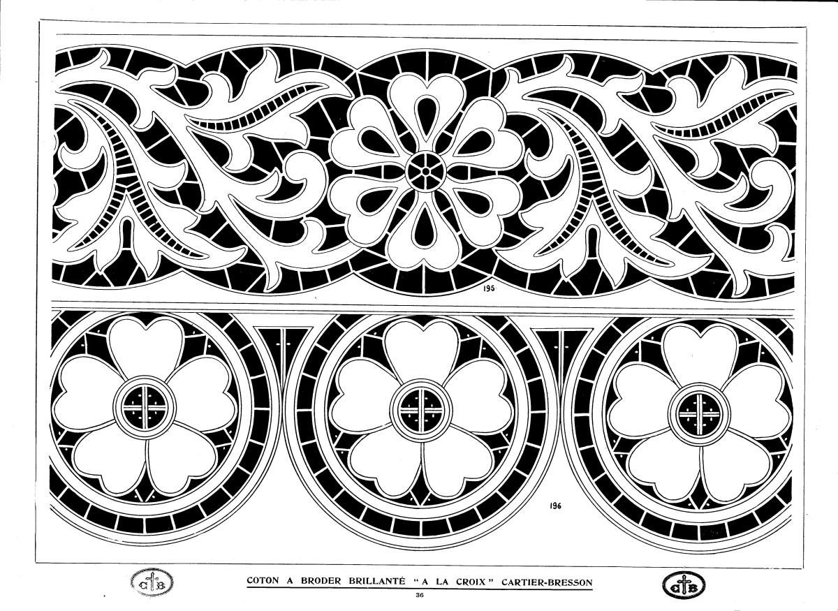 Трафарет узор