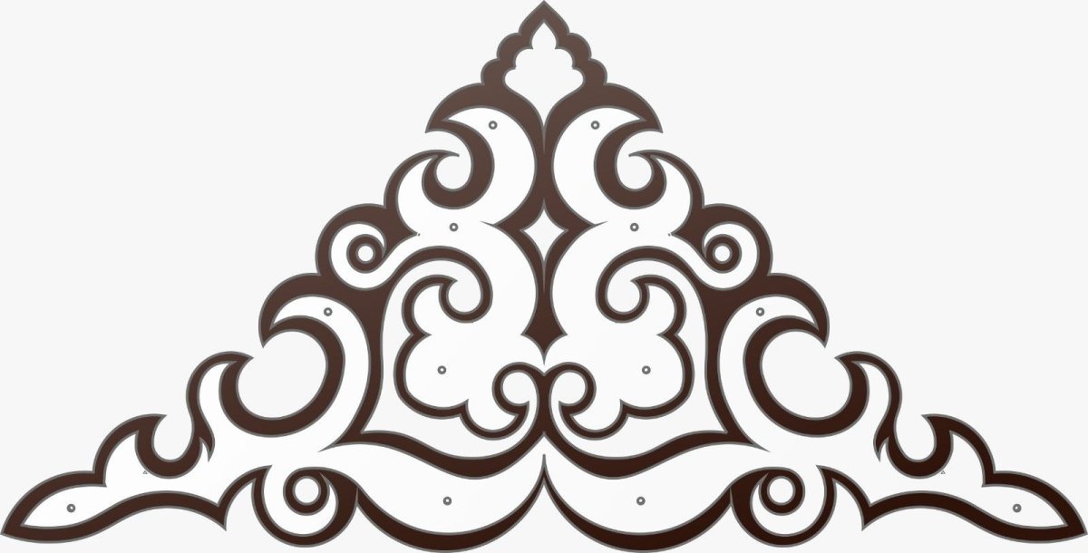 Татарский орнамент Пальметта