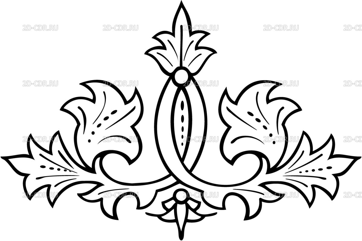 Симметричные орнаменты и узоры трафареты для окон