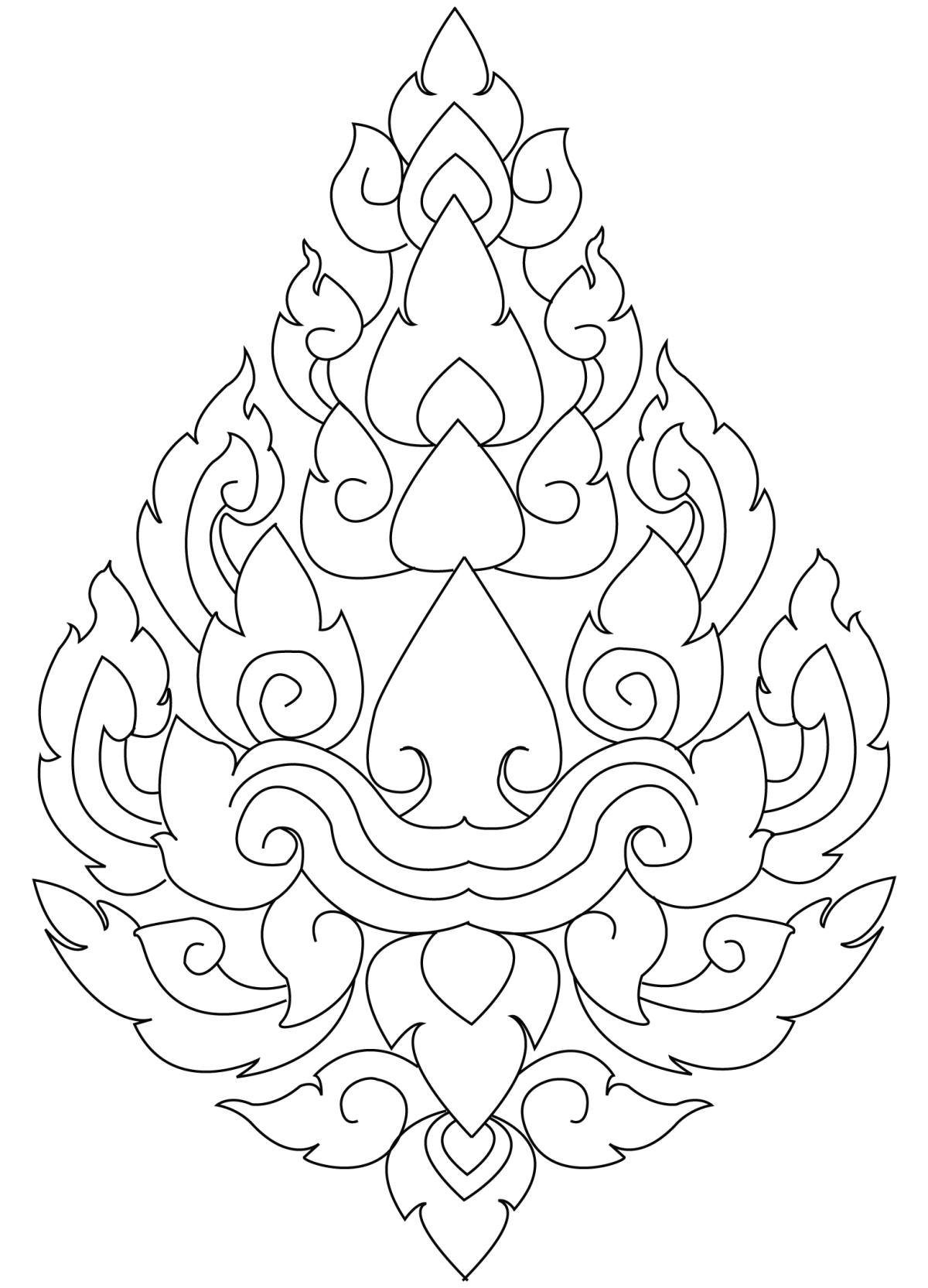 Национальные узоры Тайланда