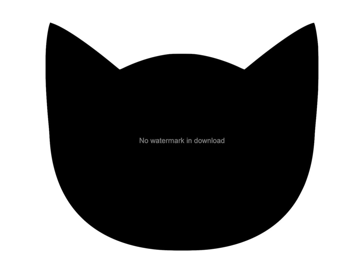 Котик значок