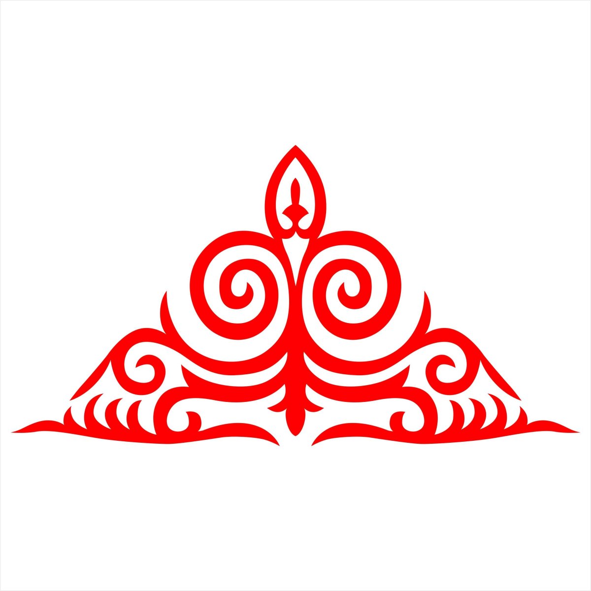 Кыргыз орнамент Терри