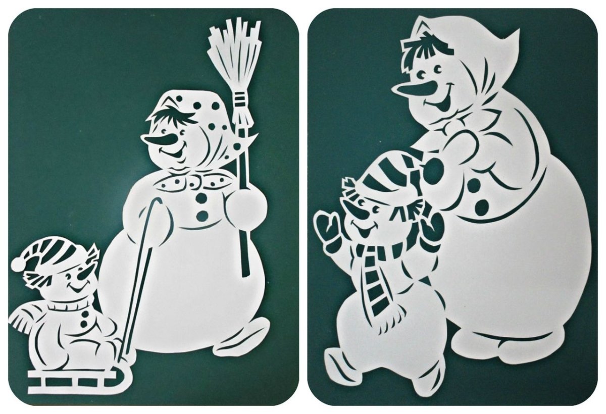 Вытынанки Простоквашино