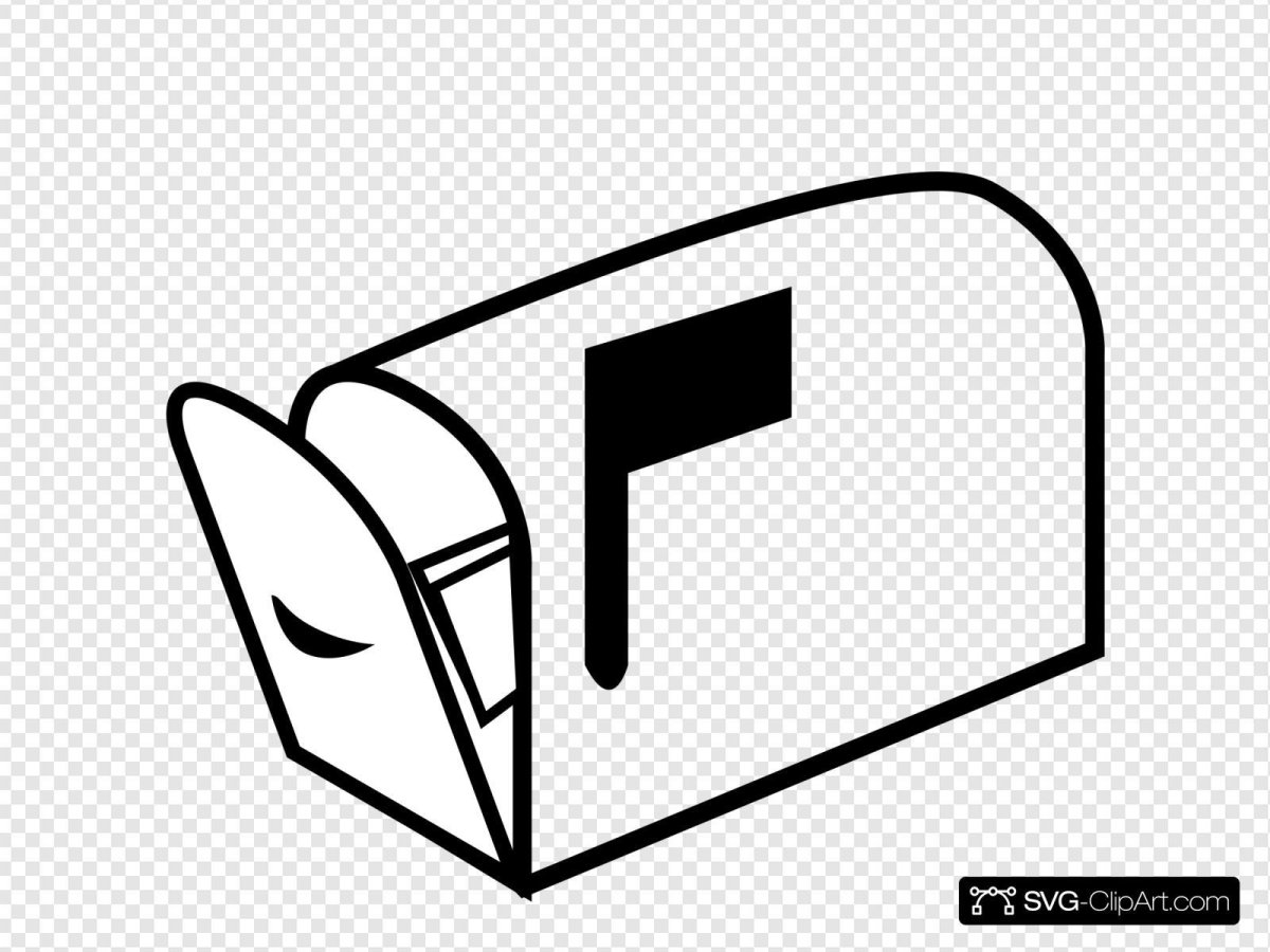 Раскрась почтовый ящик