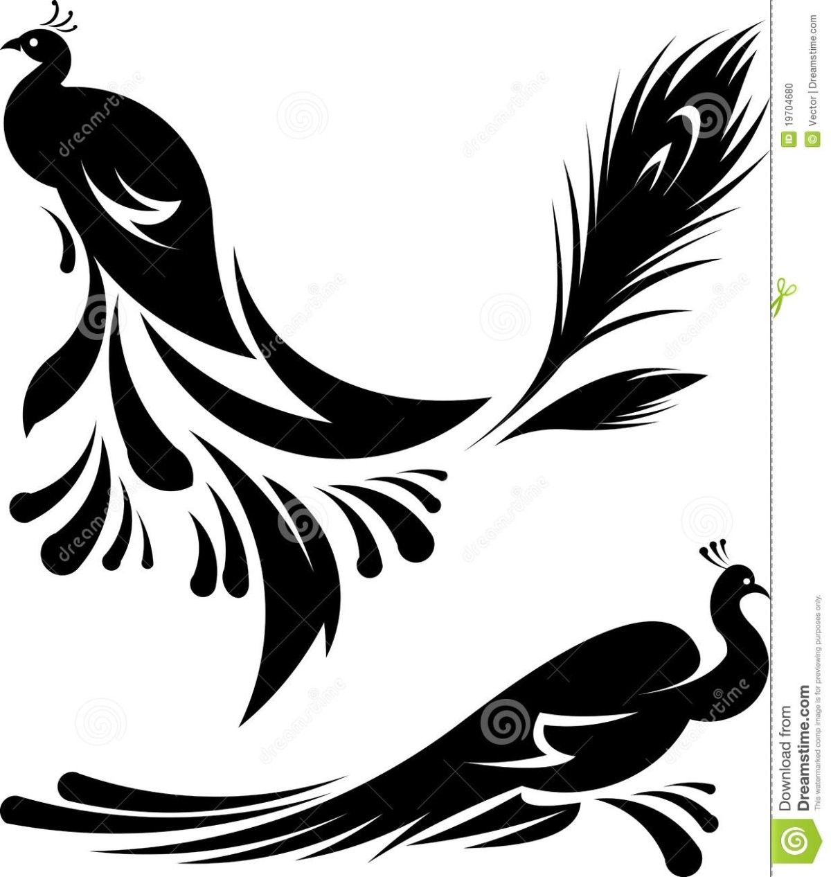 Трафареты для декора круглые