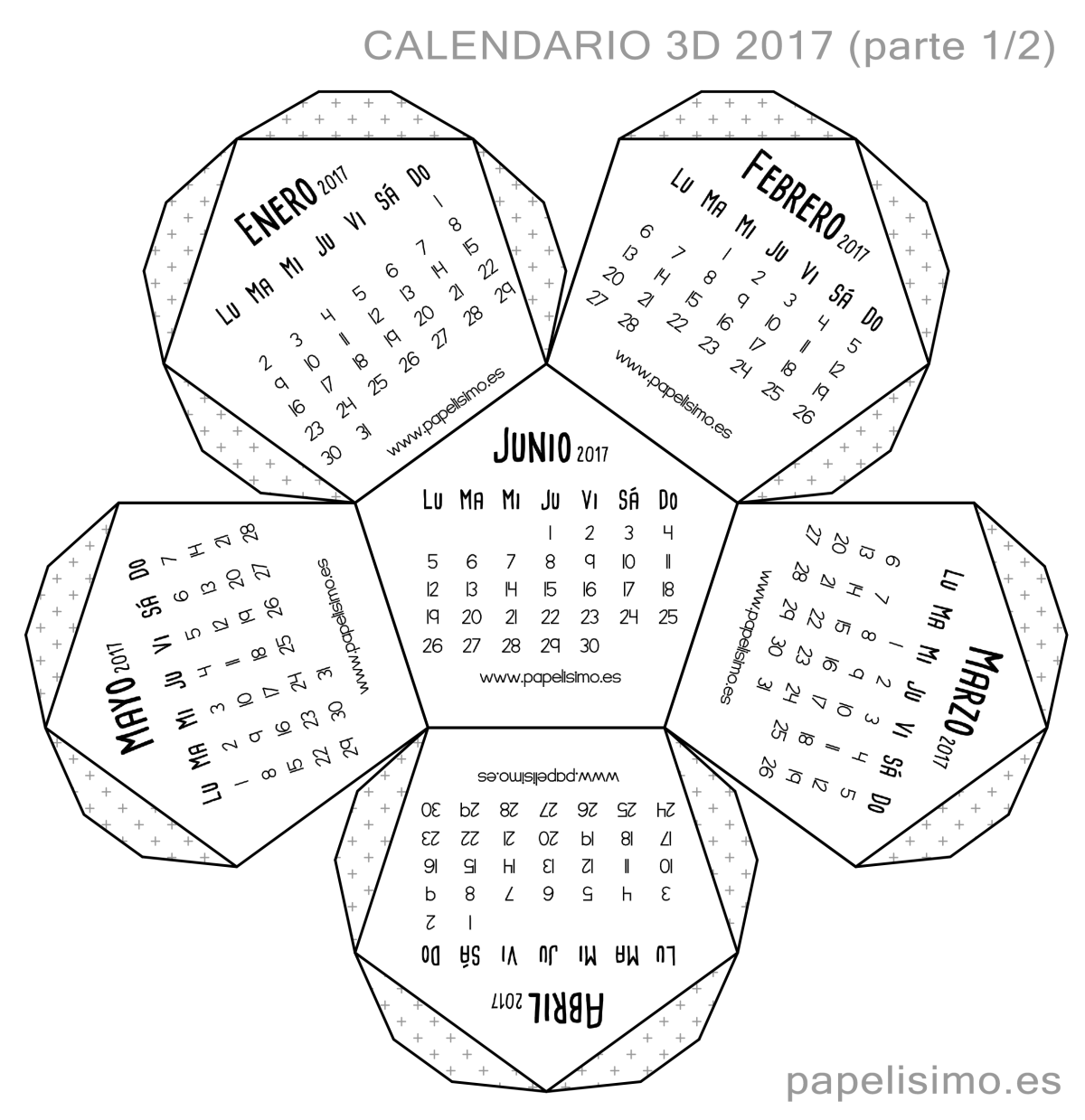 Ромбоусеченный кубооктаэдр развертка