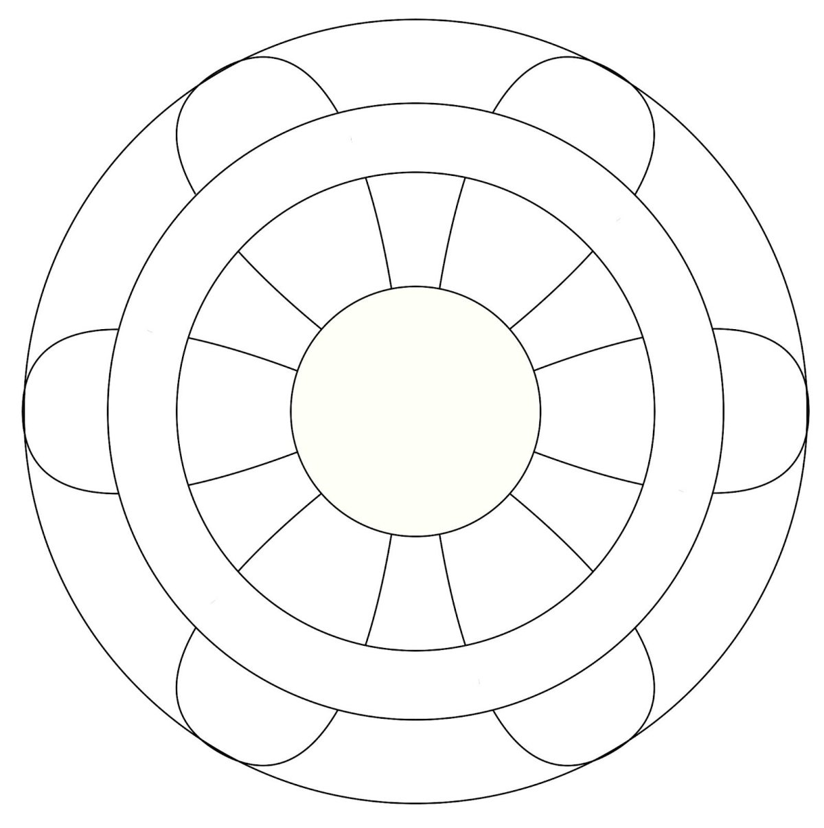 Трафарет для плитки