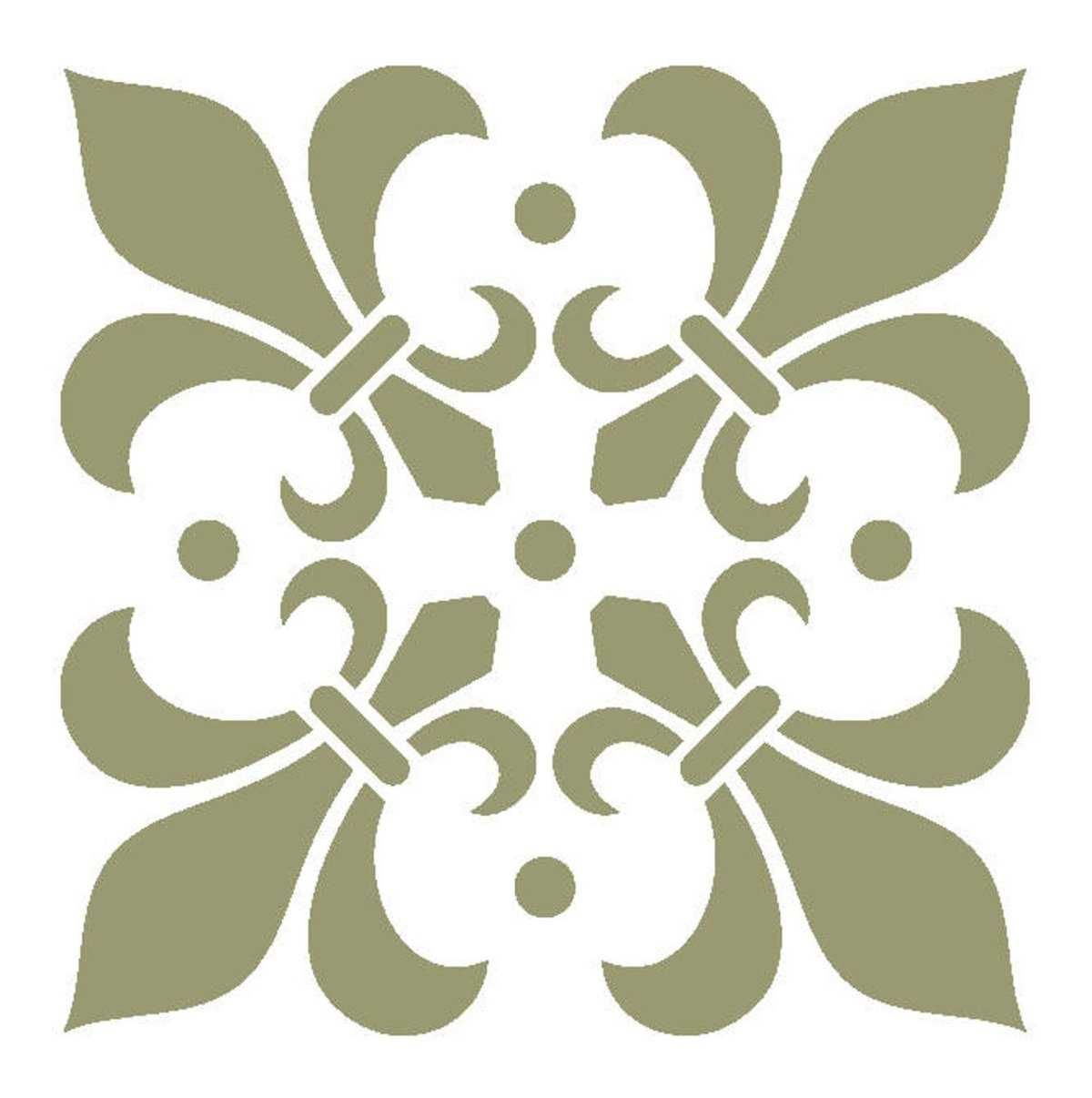 Трафареты для декора плитки