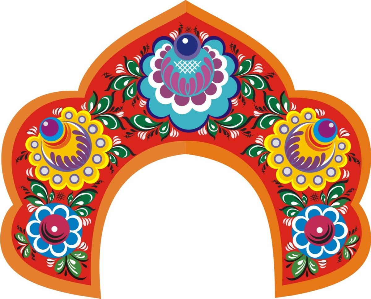 Городец кокошник