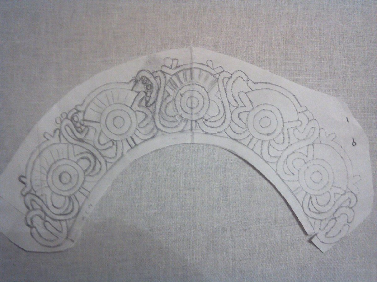 Узор для вышивки кокошника