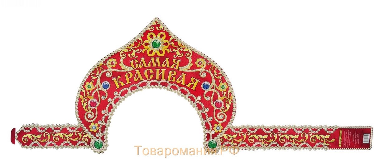 Кокошник шаблон