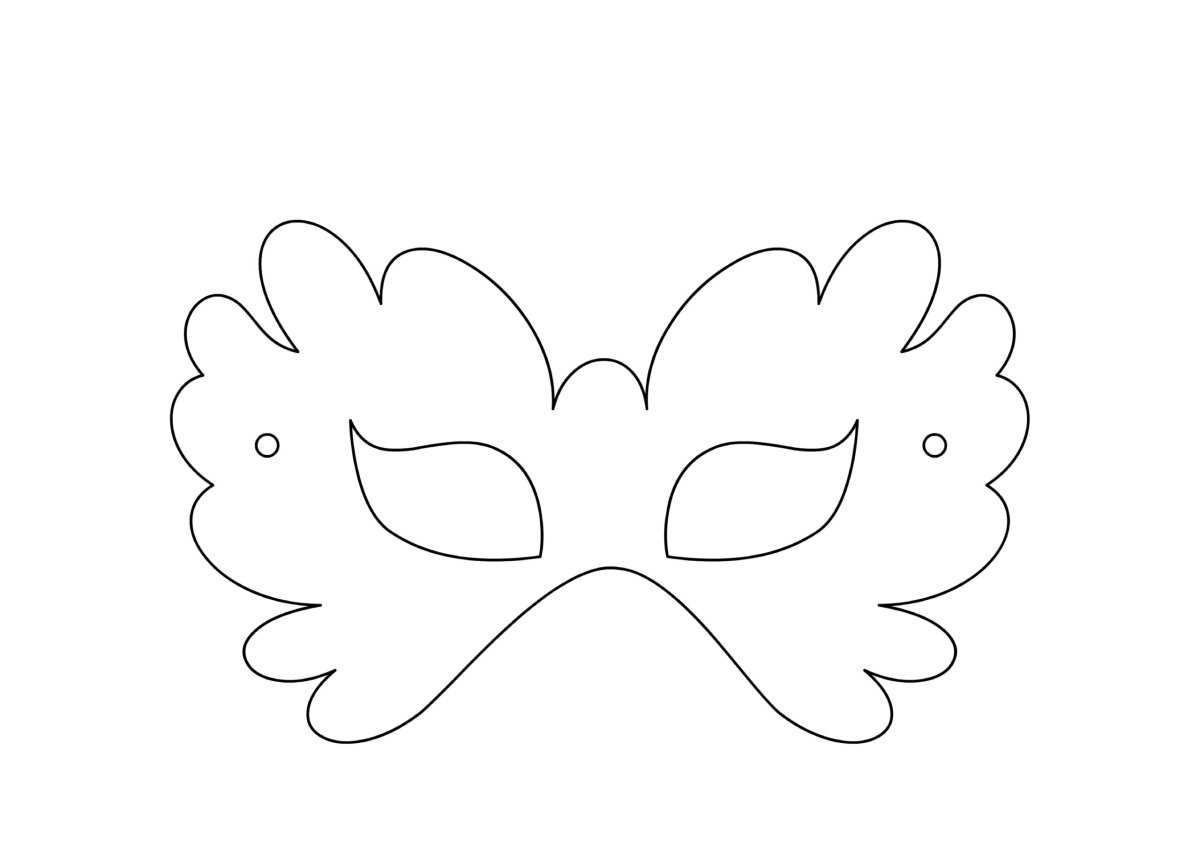 Маска крокодила для детей