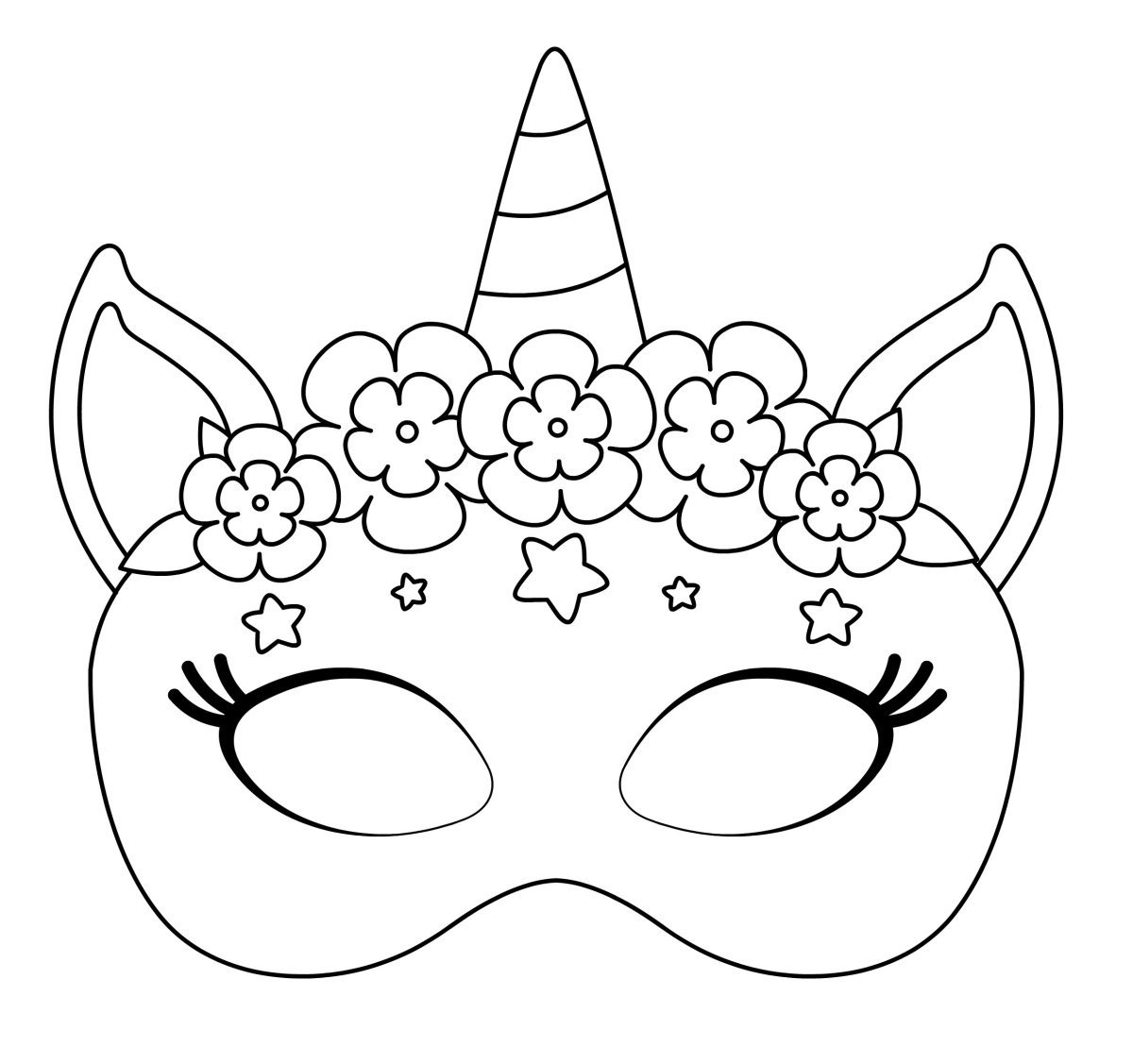 Карнавальные маски своими руками для детей шаблоны