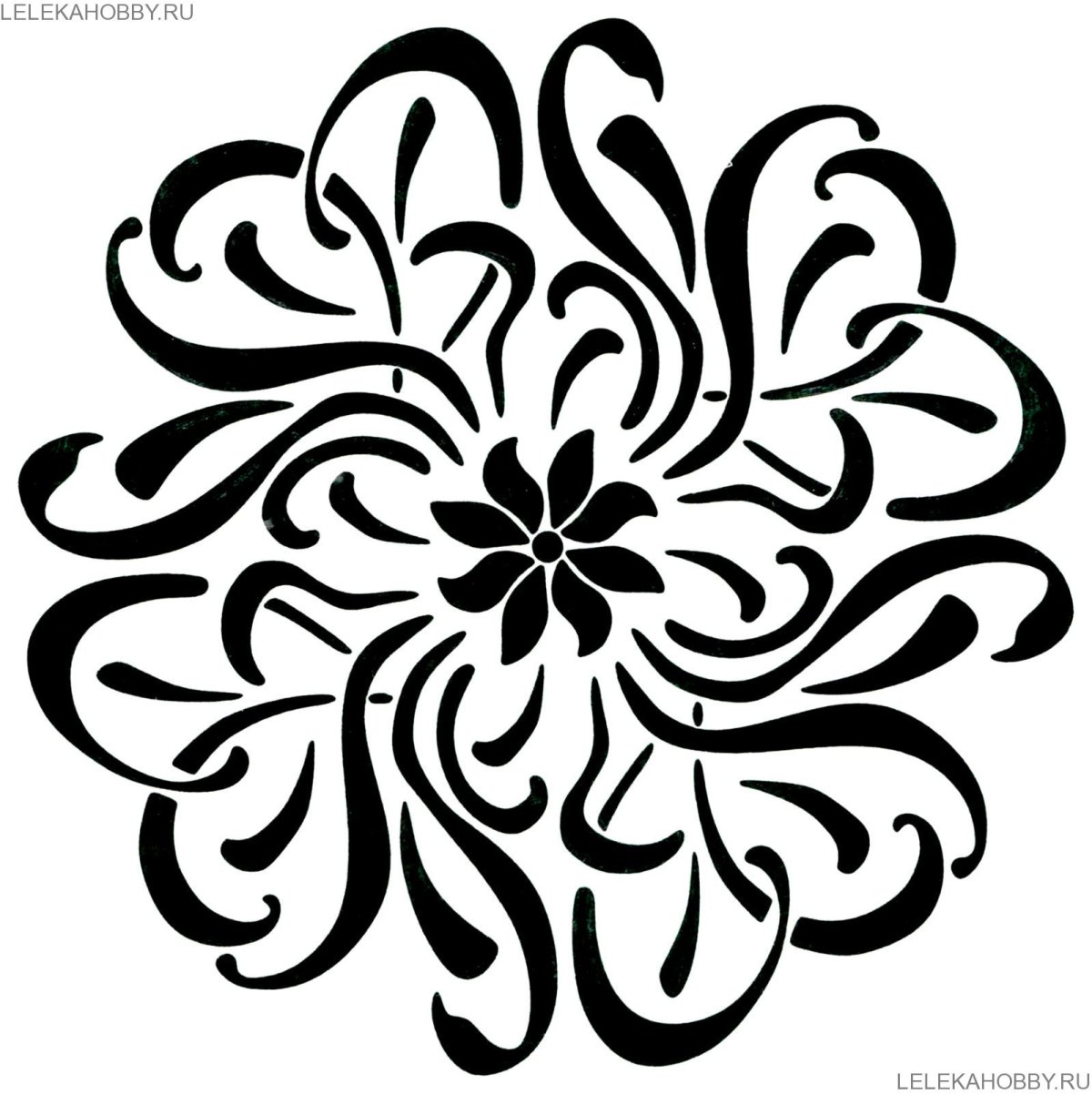 Орнамент для плоттера