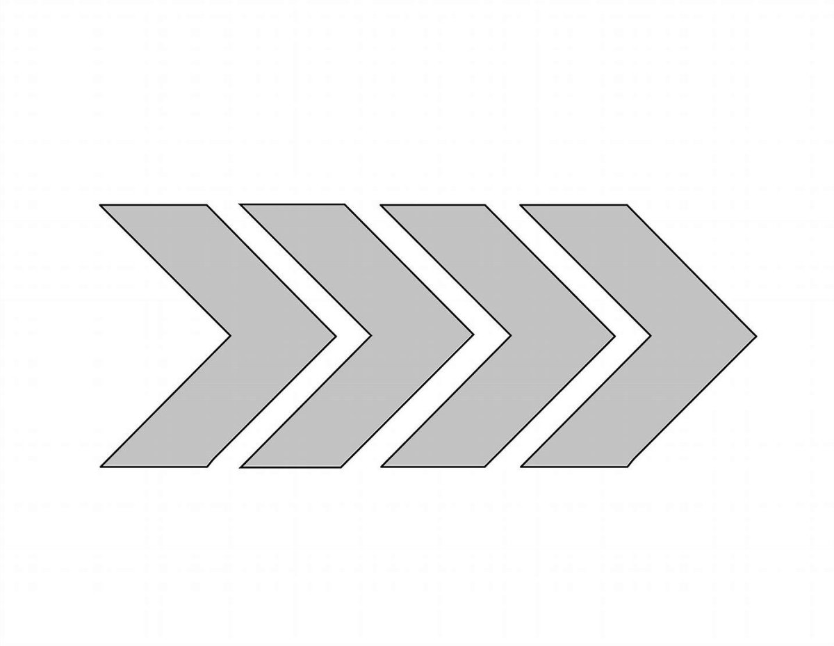 Трафарет стрелки