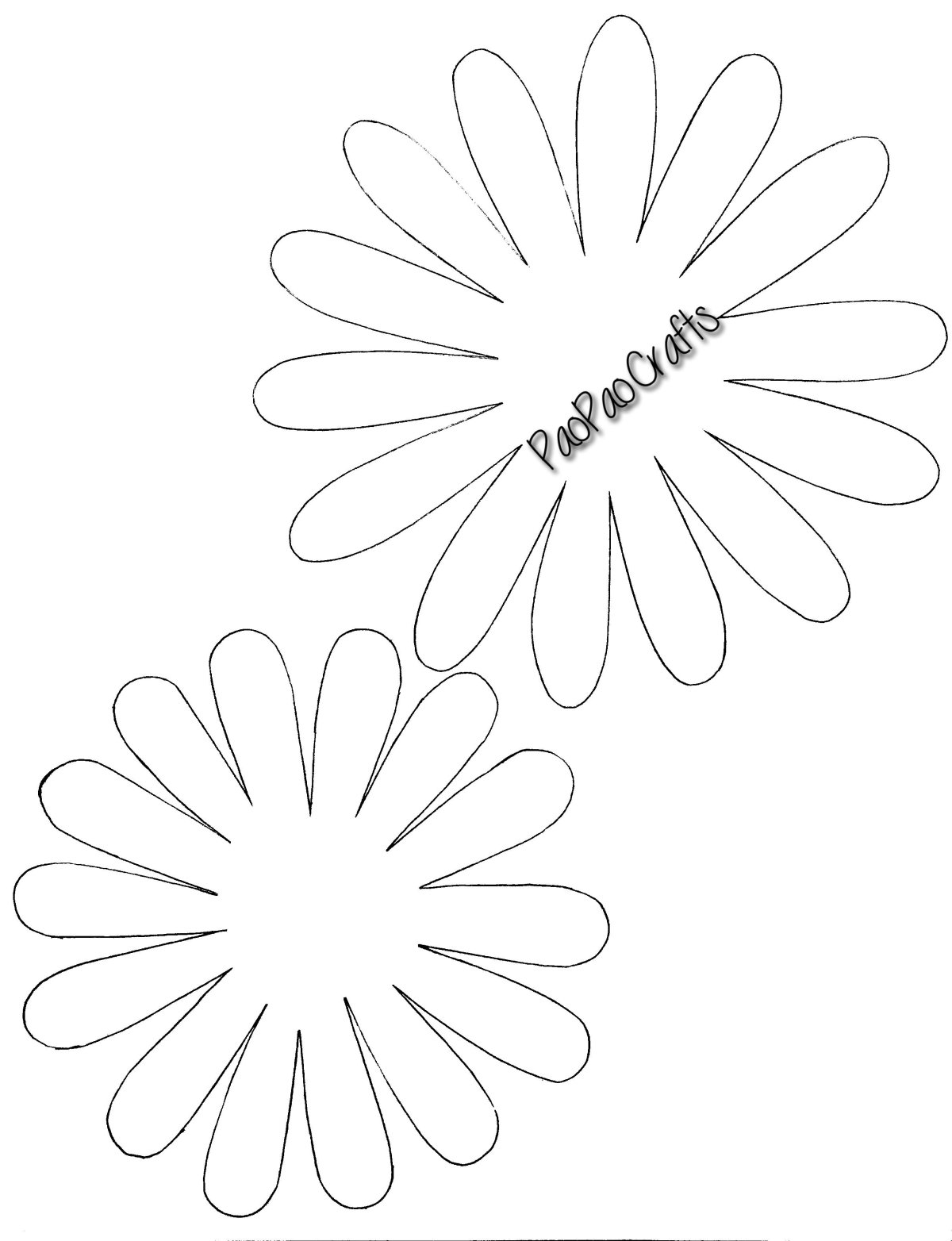 Герберы из бумаги для детей