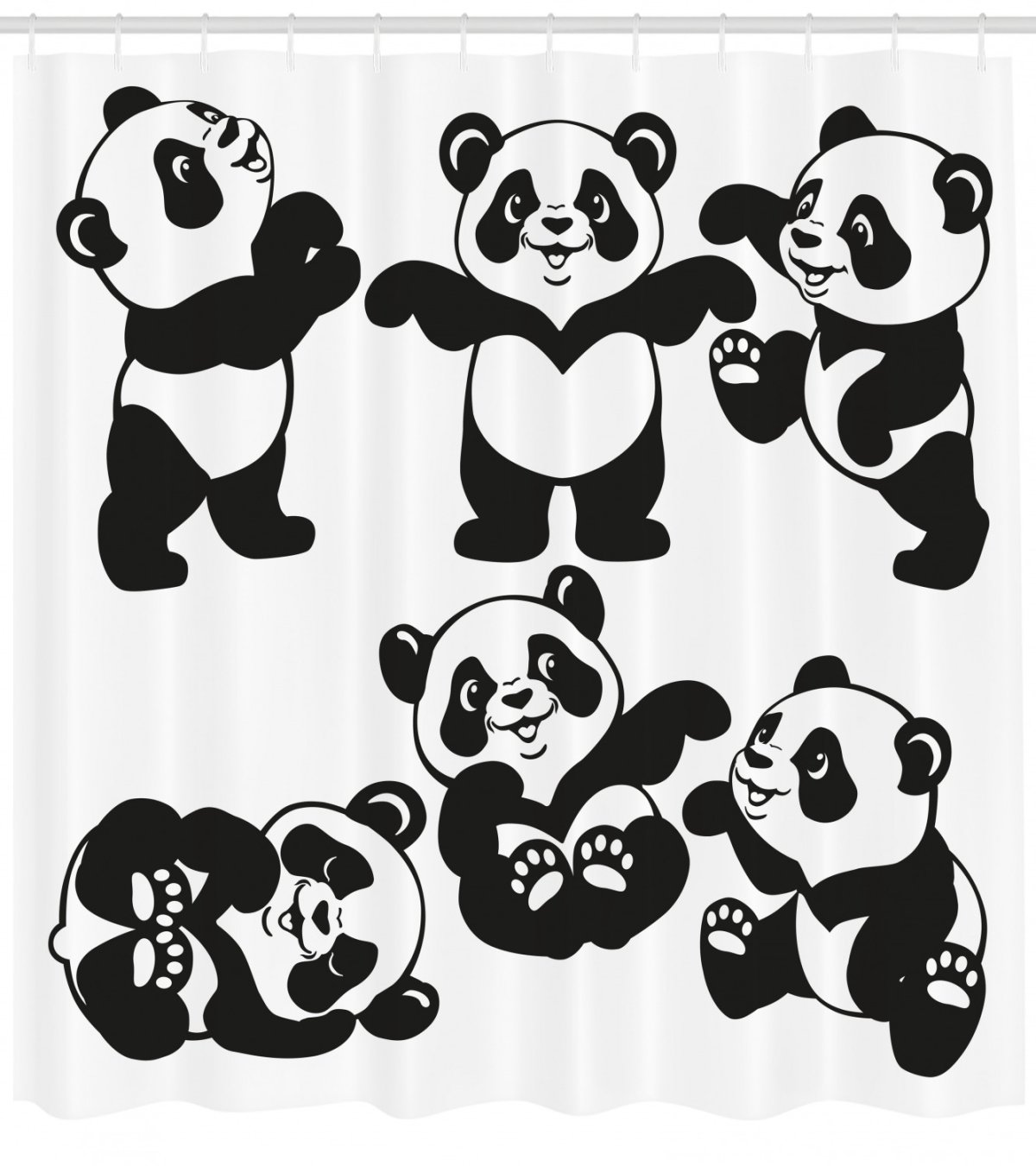 Контур Панда малыш