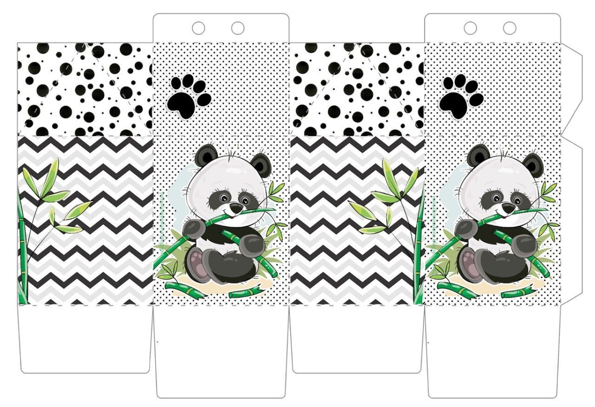 Панда эскиз