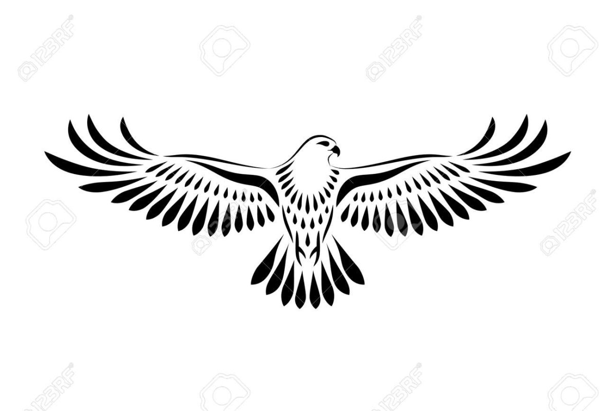 Парящий Орел вектор