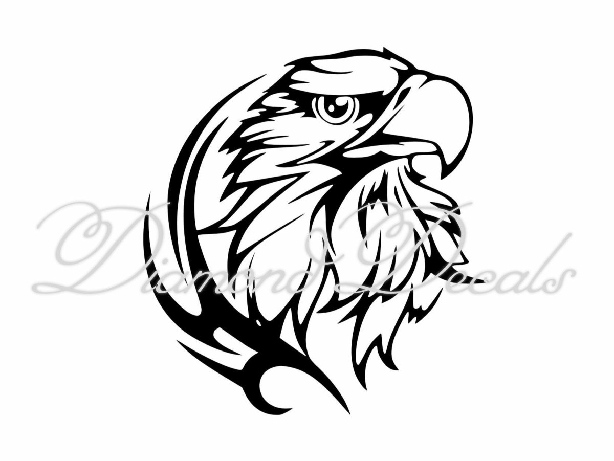 Трафарет орла