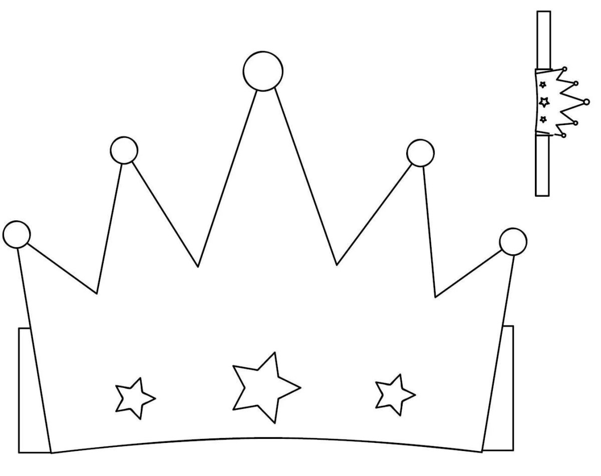 Корона макет