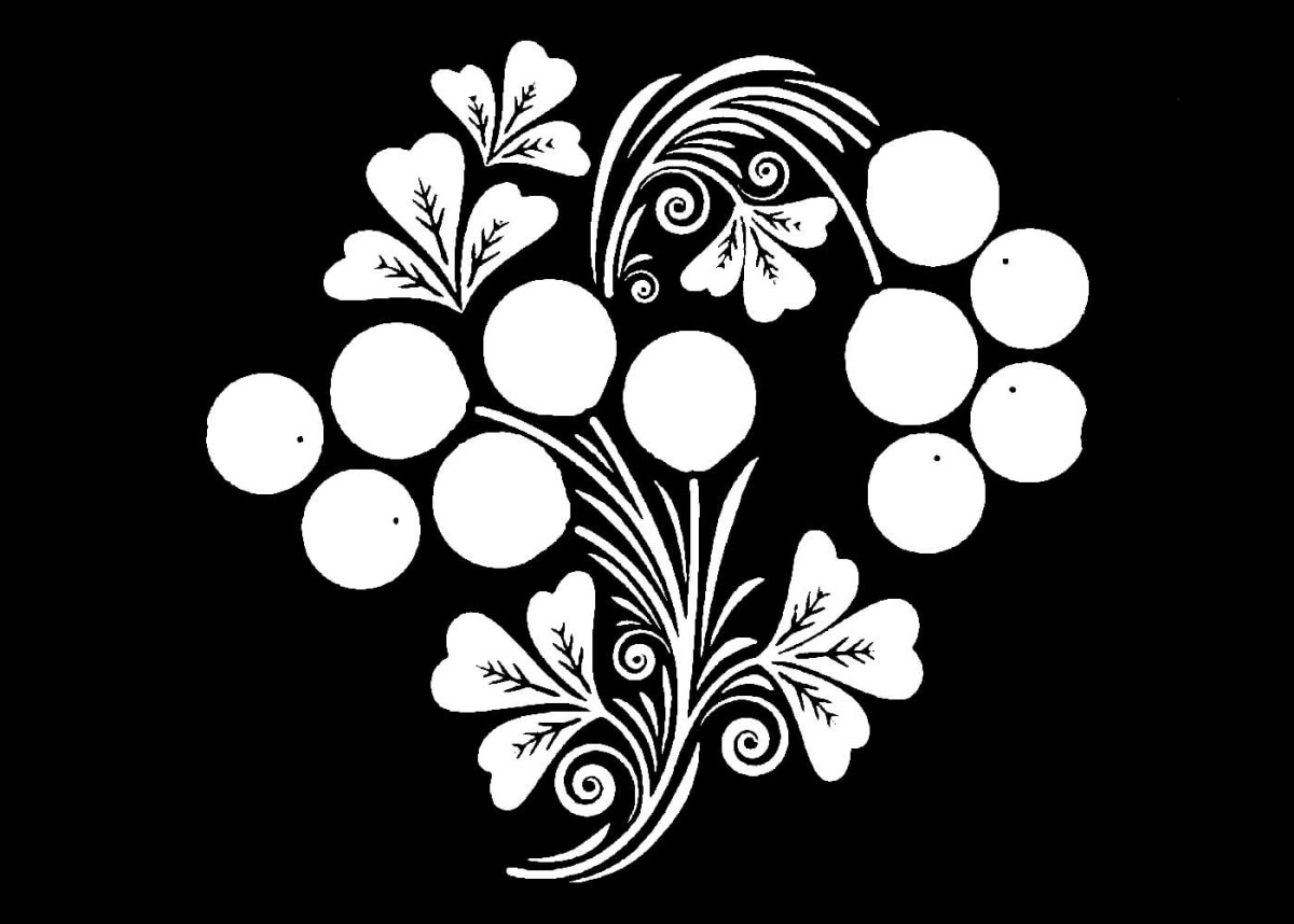 Петриковская роспись раскраска для детей