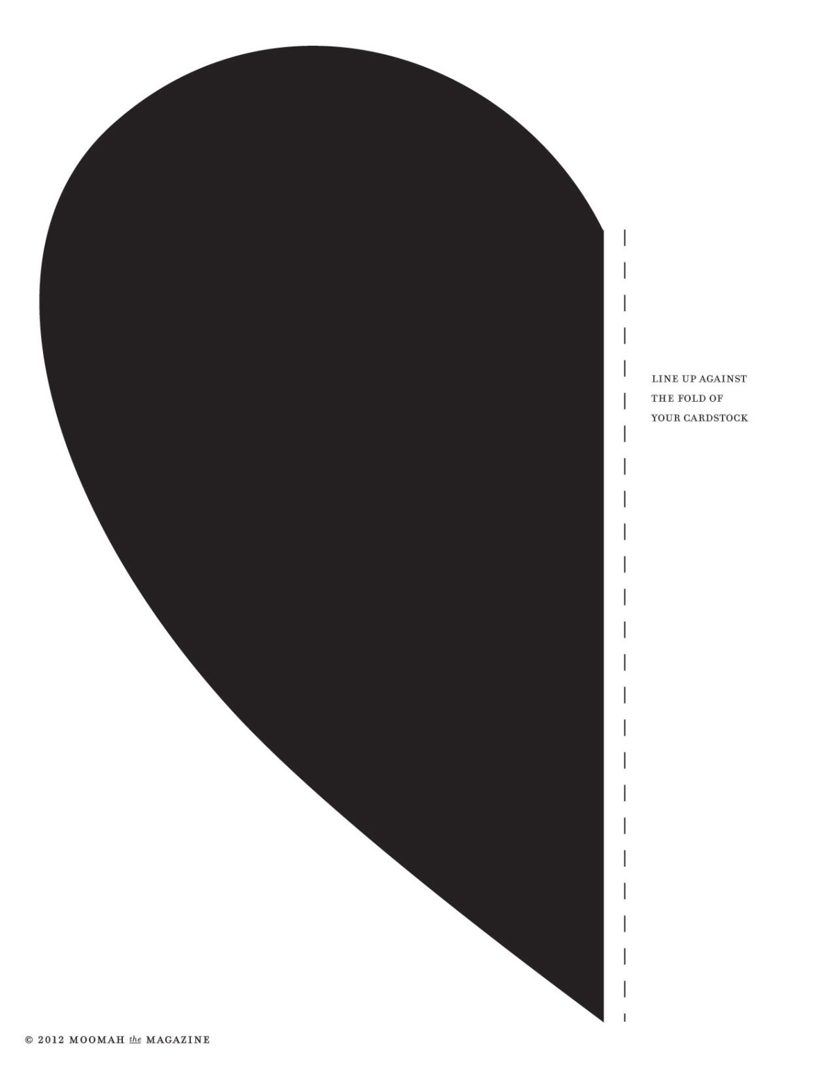 Форма сердца