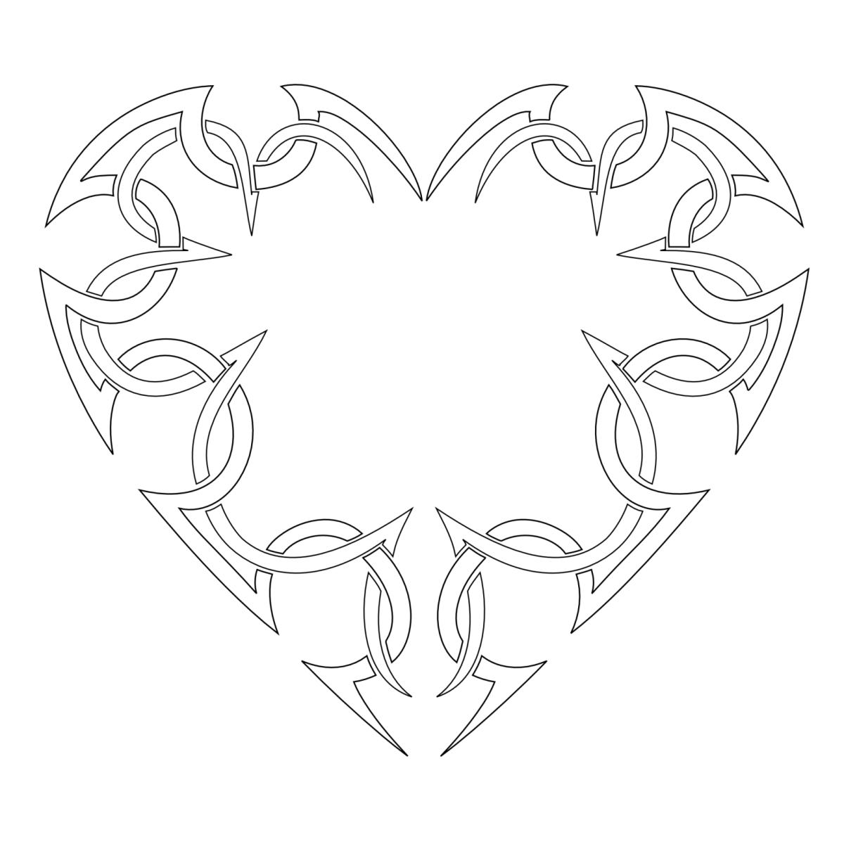 Трафарет для тату