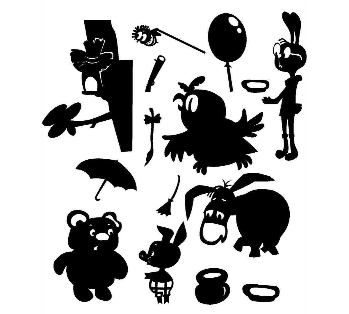 Теневой театр Винни пух