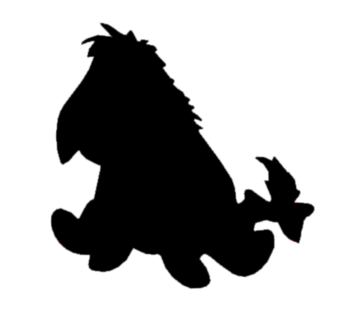 Силуэты персонажей