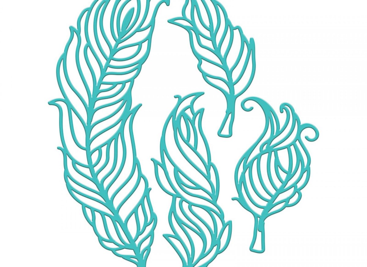 Перо раскраска для детей