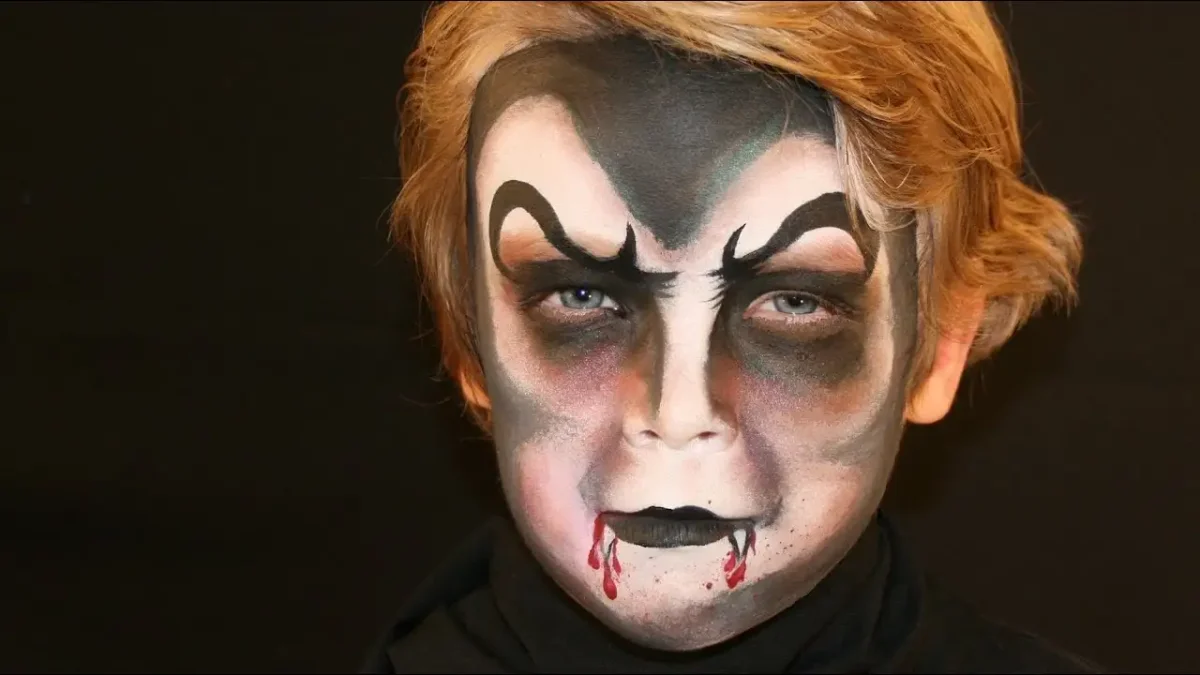 Макияж на Хэллоуин для мальчиков