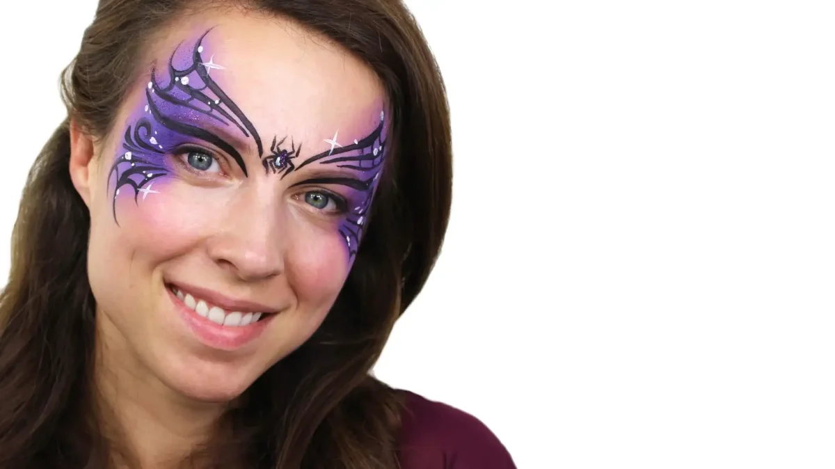 Макияж на Хэллоуин несложный