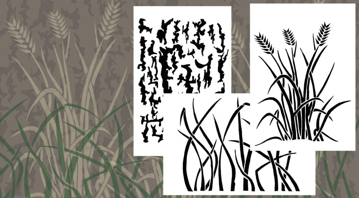 Стилизованная трава