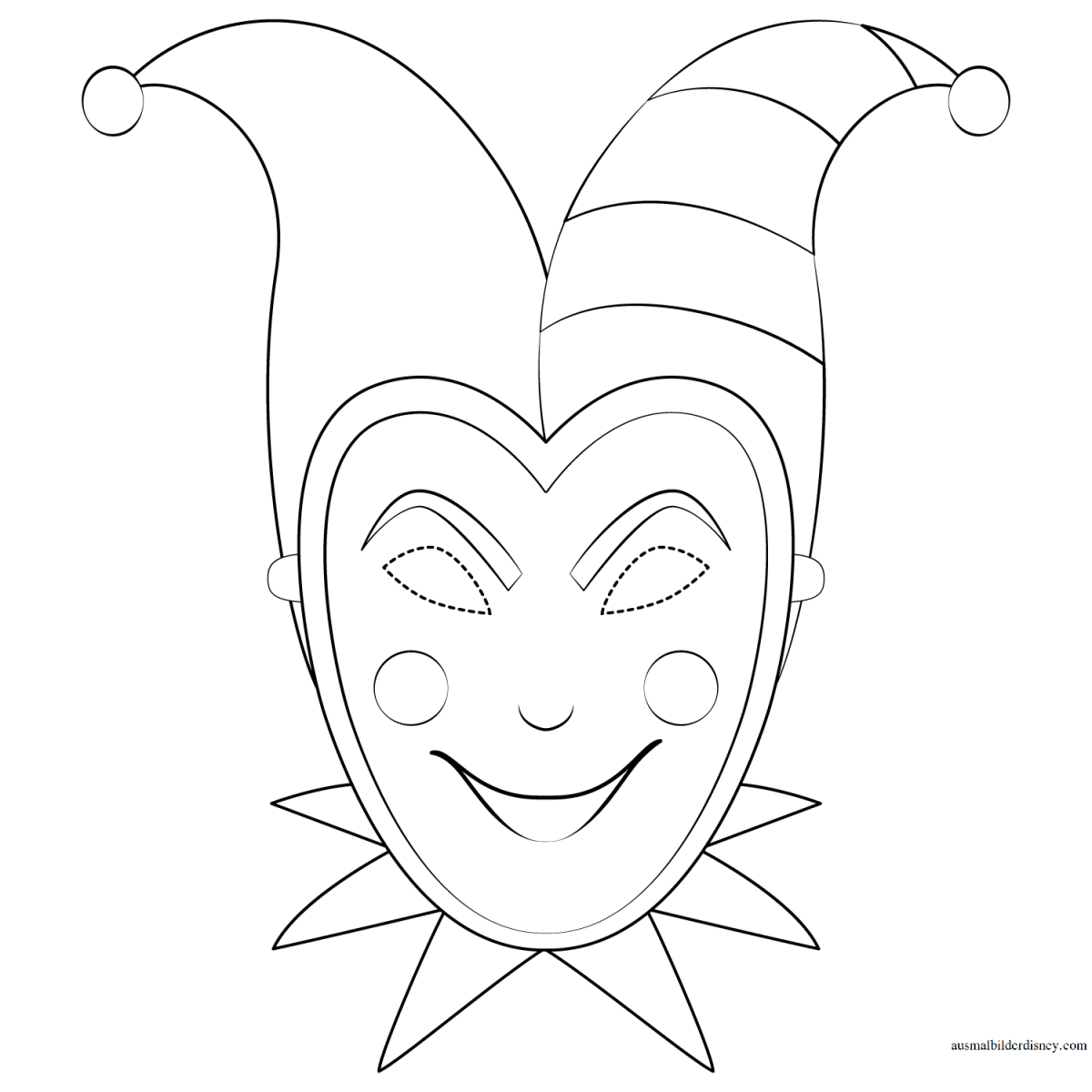 Эскиз театральной маски