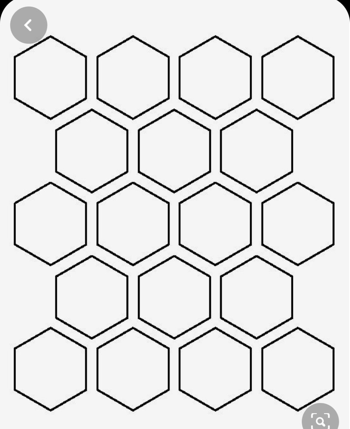 Гексагоны пэчворк трафарет