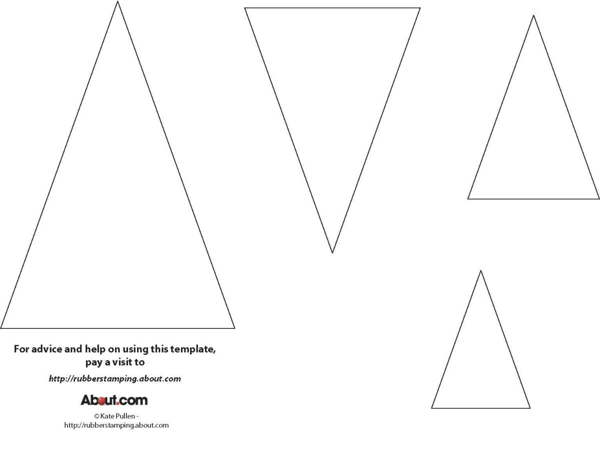 Треугольники разных размеров