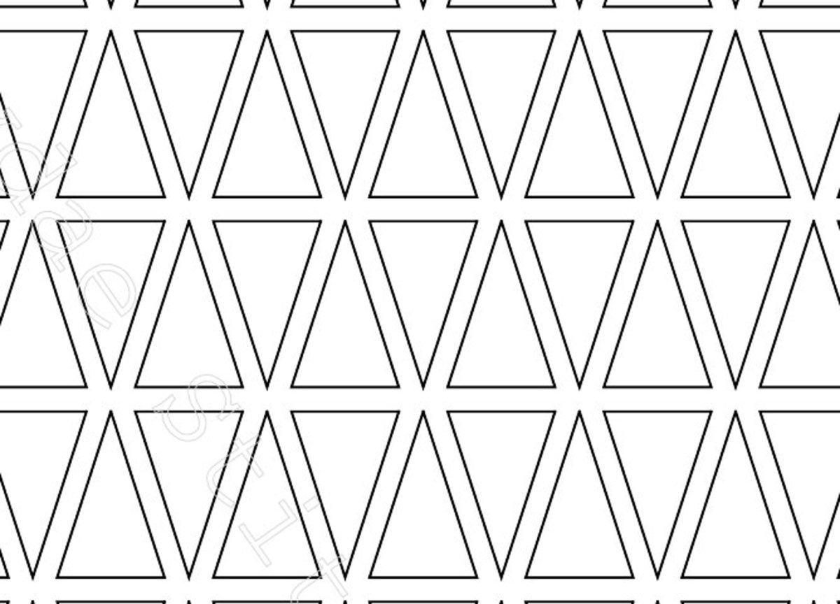 Вырезка треугольника