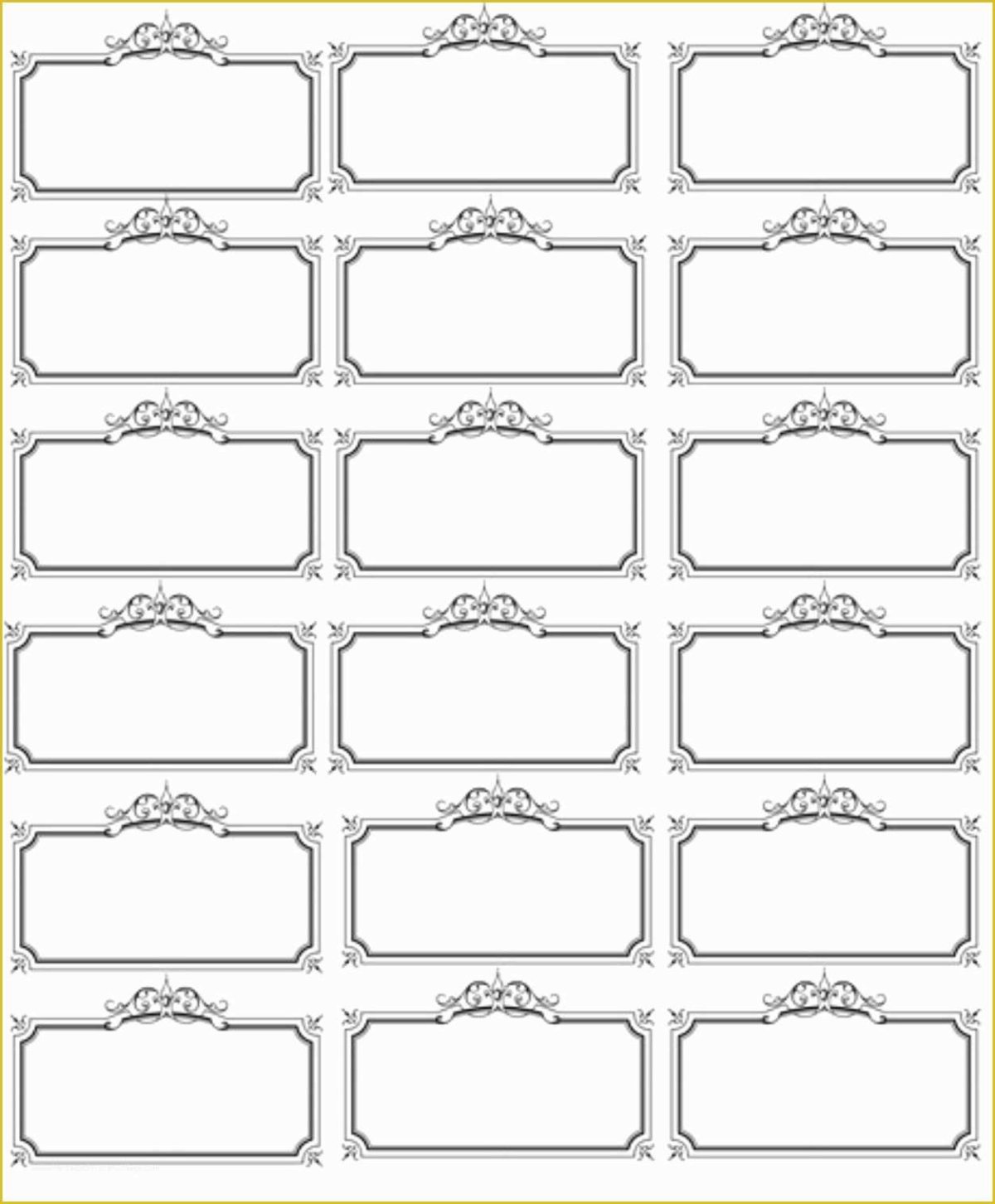 Этикетка трафарет