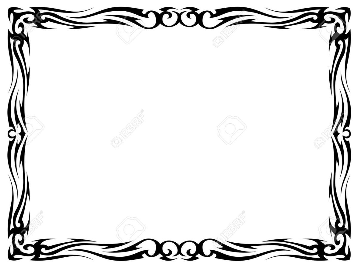 Красивые рамки для бейджика