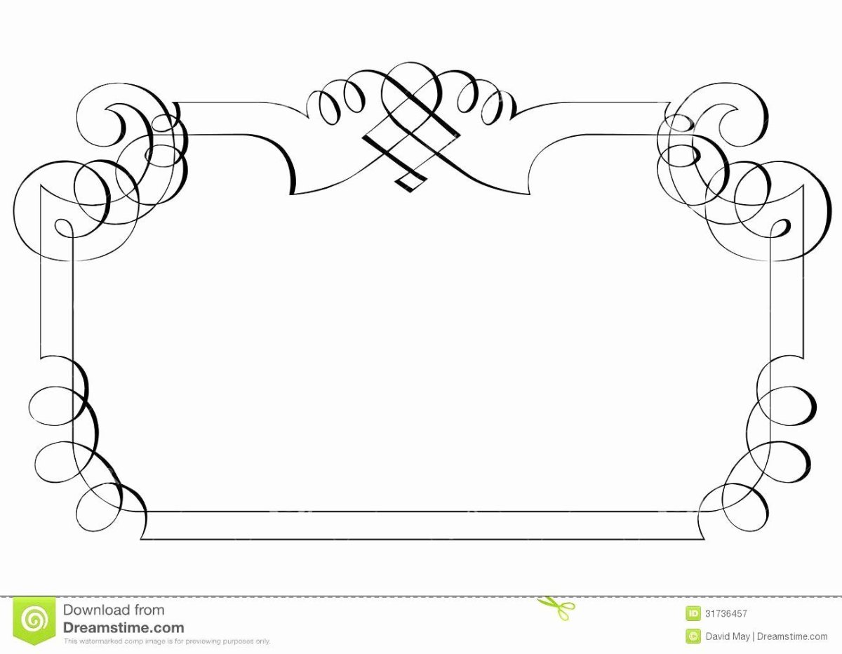 Бейджик с узорной рамкой