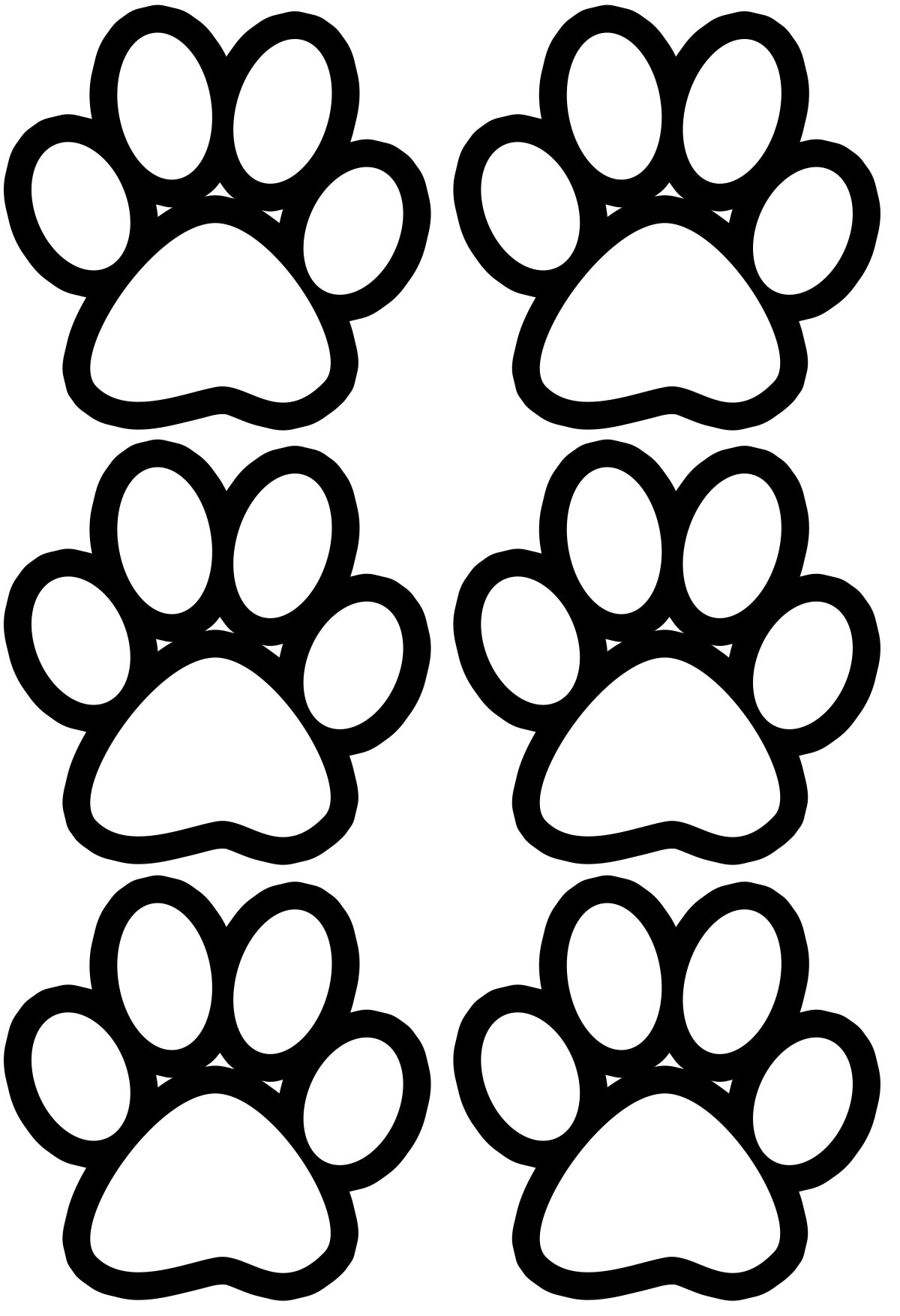 Отпечаток лапки кота