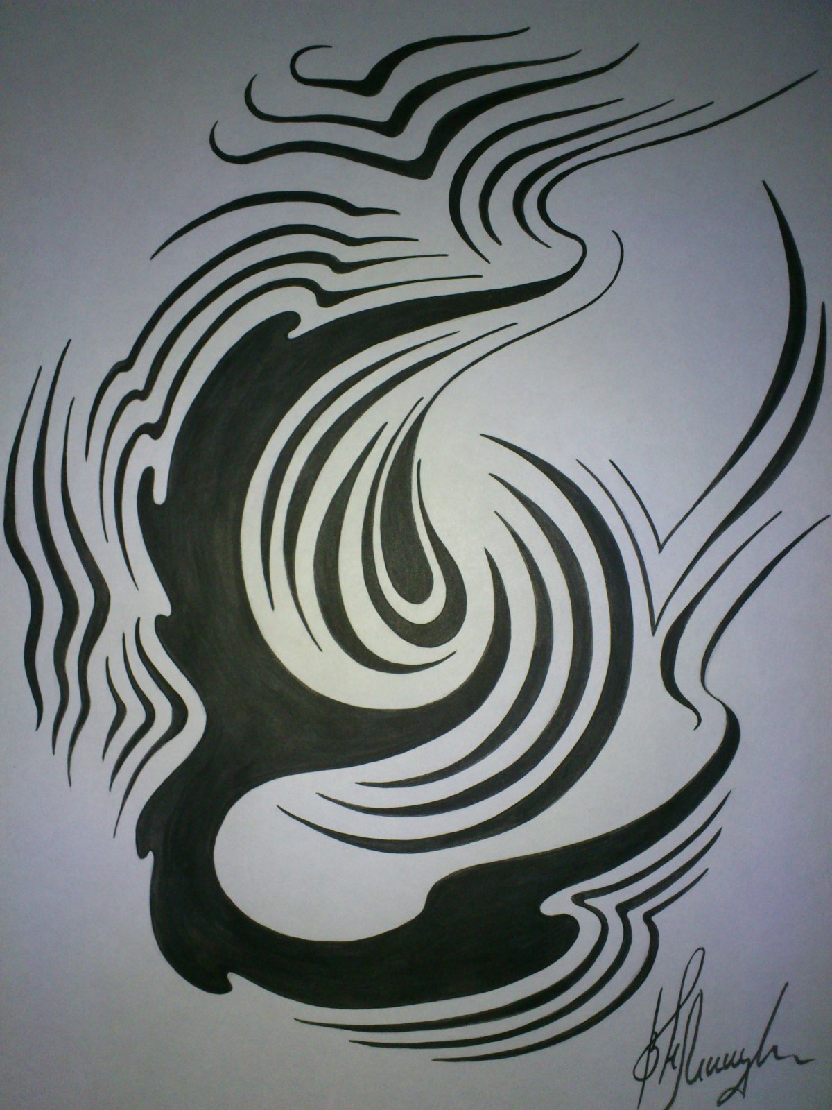 Узор из линий